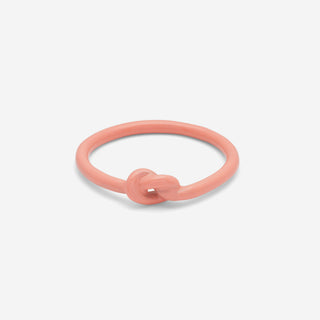 Love Knot Ring Burnt Coral