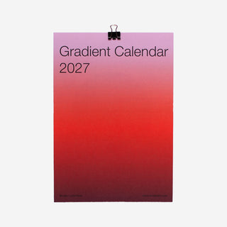 Gradient Calendar 2027
