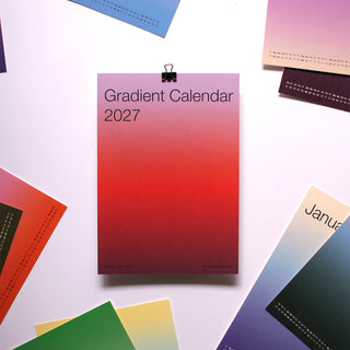 Gradient Calendar 2027