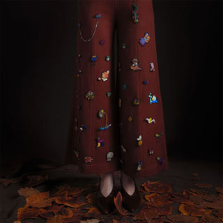 Brosche Patched-up Heart