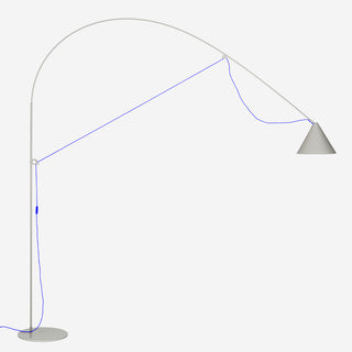 AYNO silk grey floor lamp – XL
