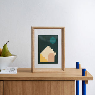Standing Frame Oak A5