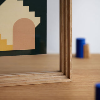 Standing Frame Oak A5