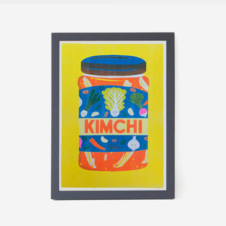 Kimchi Risograph Print