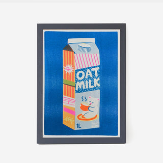 Oat Milk Risografie Druck