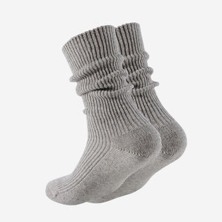 Cashmere Grey Socken