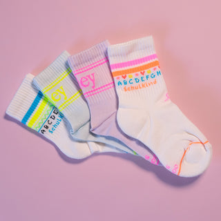Schulkind Neon Lemon Kids Socken