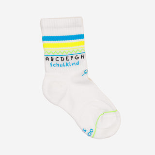 Schulkind Neon Lemon Kids Socken