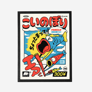 Koinobori Family Art Print