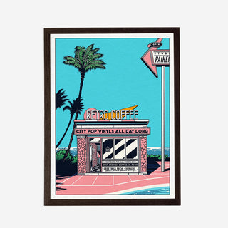 City Pop Coffee Print
