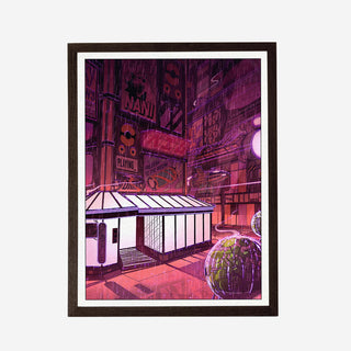 Neon Coffee Print