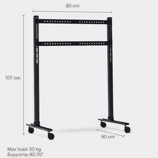 Straight Rollin' TV Stand