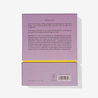 Motivation Card Set - Exercises for Effectiveness, Decisiveness, and Objective Thinking