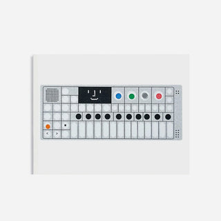 Keyboard Mini Greeting Card