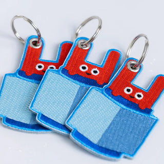 Key Buddy Hide & Seek Keychain