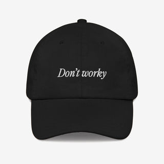 Cap Don‘t Worky, Be Happy Black