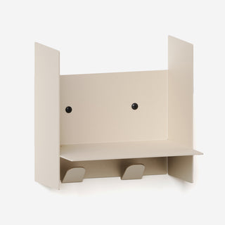PLI Wall Shelf with Coat Rack