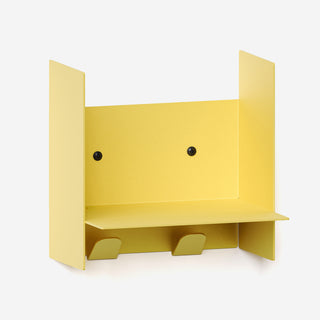 PLI Wall Shelf with Coat Rack