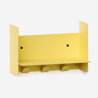PLI Wall Shelf with Coat Rack