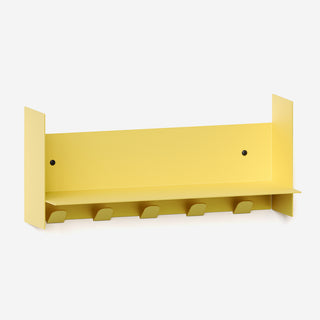 PLI Wall Shelf with Coat Rack