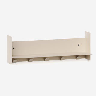 PLI Wall Shelf with Coat Rack