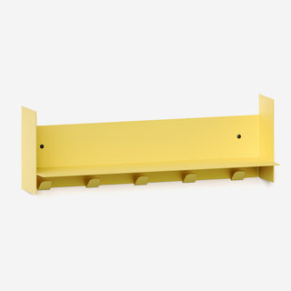 PLI Wall Shelf with Coat Rack