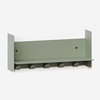 PLI Wall Shelf with Coat Rack