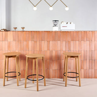 SSD Full Wood Bar Stool