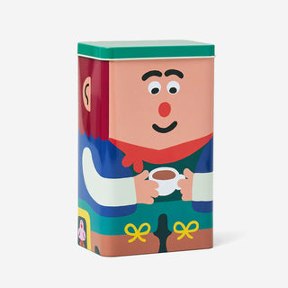 Tin Container Lil Guy and Coffee