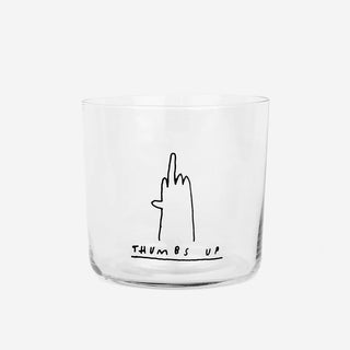 Thumbs up Glas