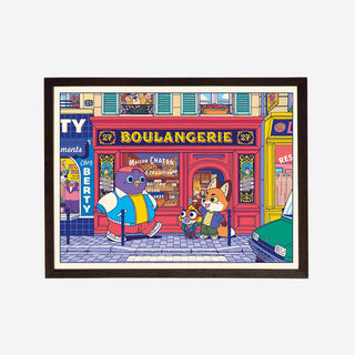 Boulangerie Art Print