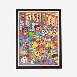 Udon-Ya Art Print