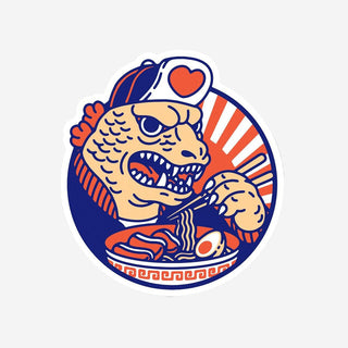 Vinyl-Sticker Kaiju