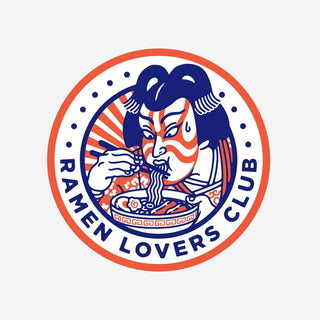 Vinyl-Sticker Ramen Lovers Club