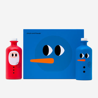Santa & Snowman Duo Extra Virgin Olive Oil