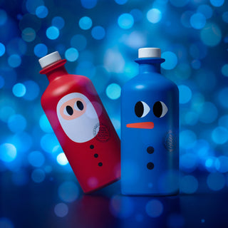 Santa & Snowman Duo Extra Virgin Olive Oil