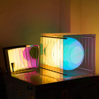 LOP Lamp Big Square Dreamy Acrylic