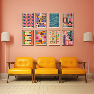 Ziggurat Risography Print
