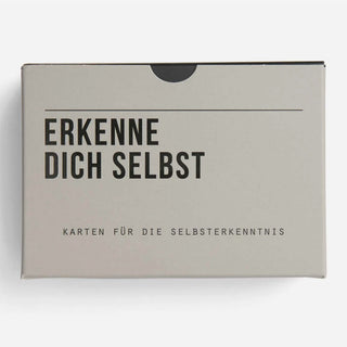Erkenne Dich Selbst Spielkarten-Set