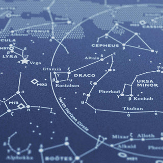 The Sky Nightblue Screenprint