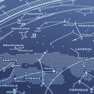 The Sky Nightblue Screenprint
