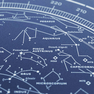 The Sky Nightblue Screenprint