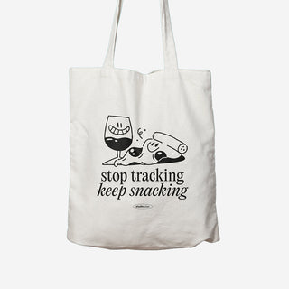 Stop Tracking Keep Snacking Beutel