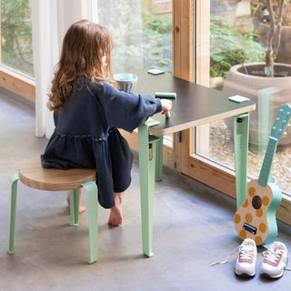 MINI LOU kids stool – oak