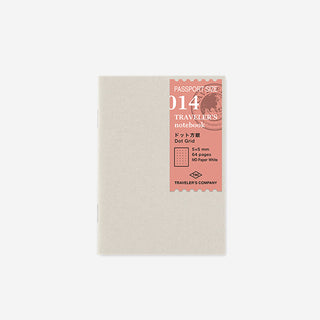014. Dot Grid Refill Passport Size