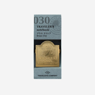 030. Brass Clip - Airplaine