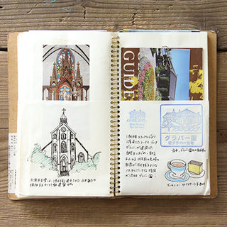 Paper Pocket A5 Slim Spiral Ring Notebook