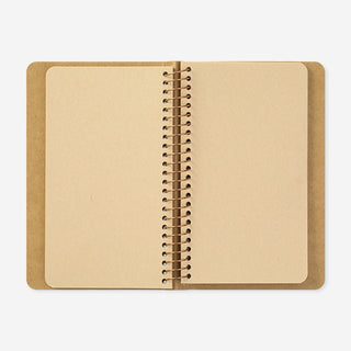 DW Kraft Paper A6 Slim Spiral Ring Notebook