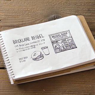 MD White Paper B6 Spiral Ring Notebook