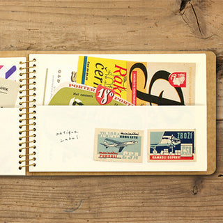Paper Pocket B6 Spiral Ring Notebook